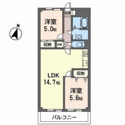 南野ローズヴィラの物件間取画像